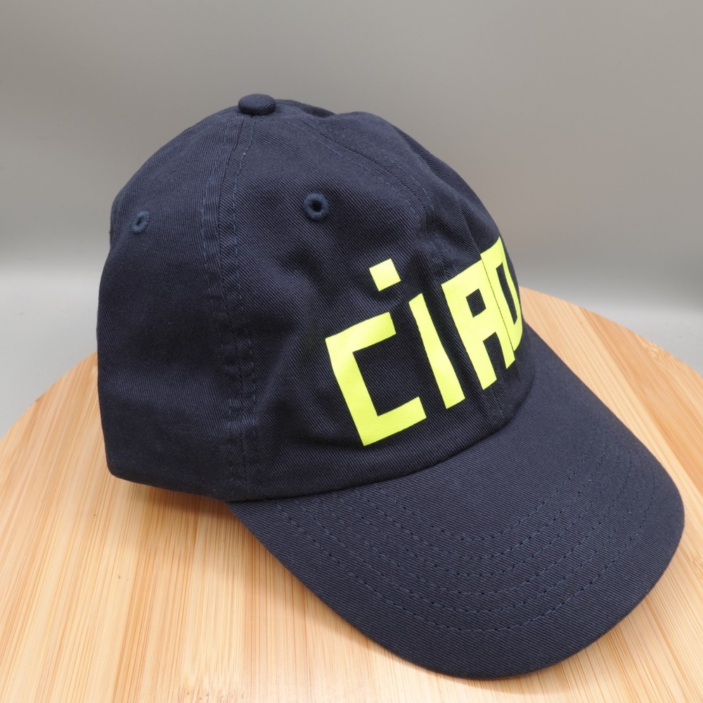 Clare V. Ciao Adjustable Hat One Size Navy Blue Baseball NEW In Bag - Picture 4 of 8